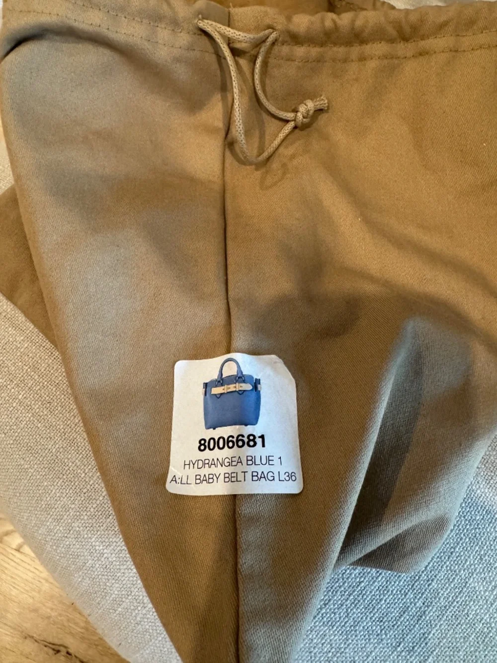 Burberry Hydrangea Blue Baby Belt Bag